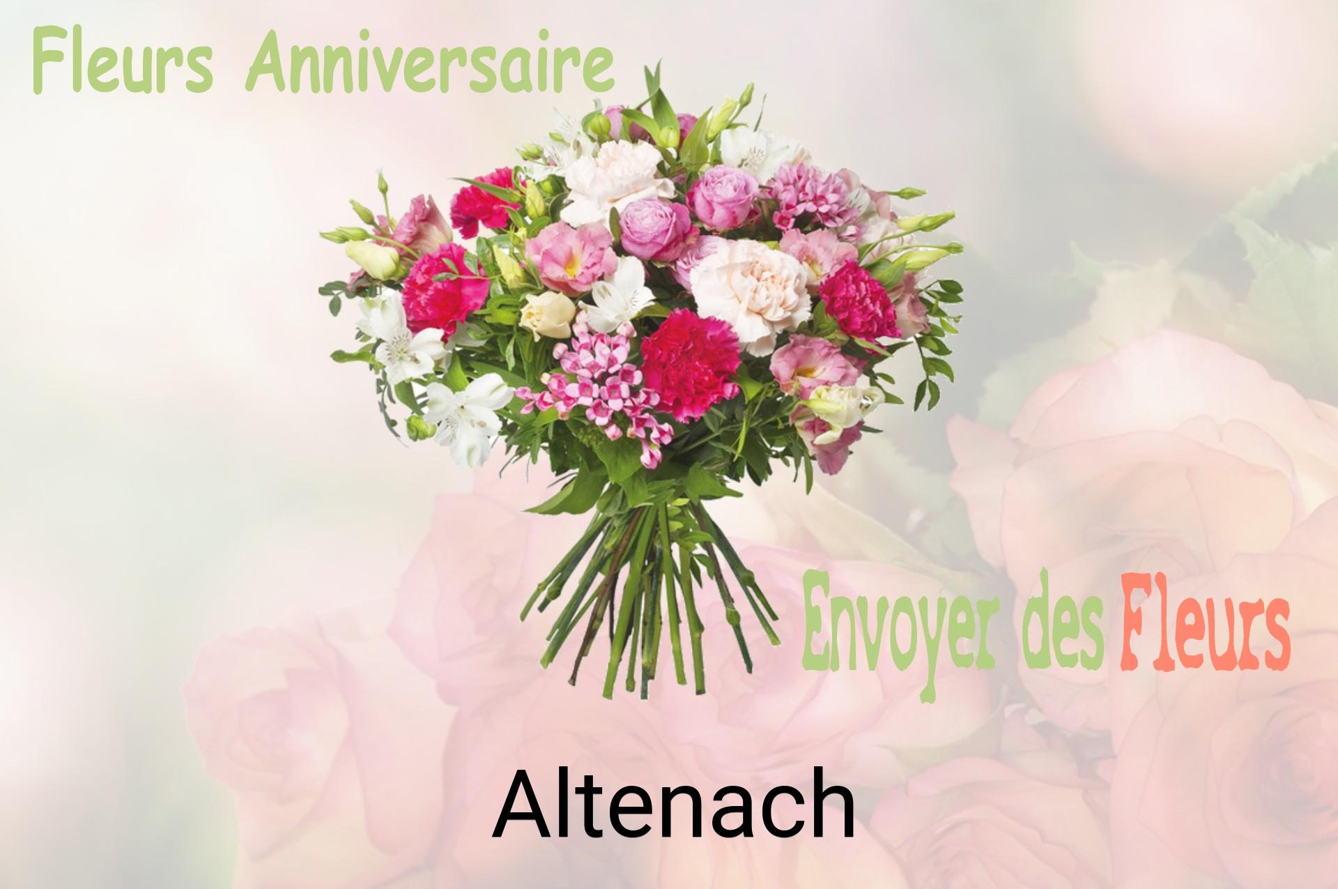 Bouquet de fleurs d’anniversaire livré à Altenach