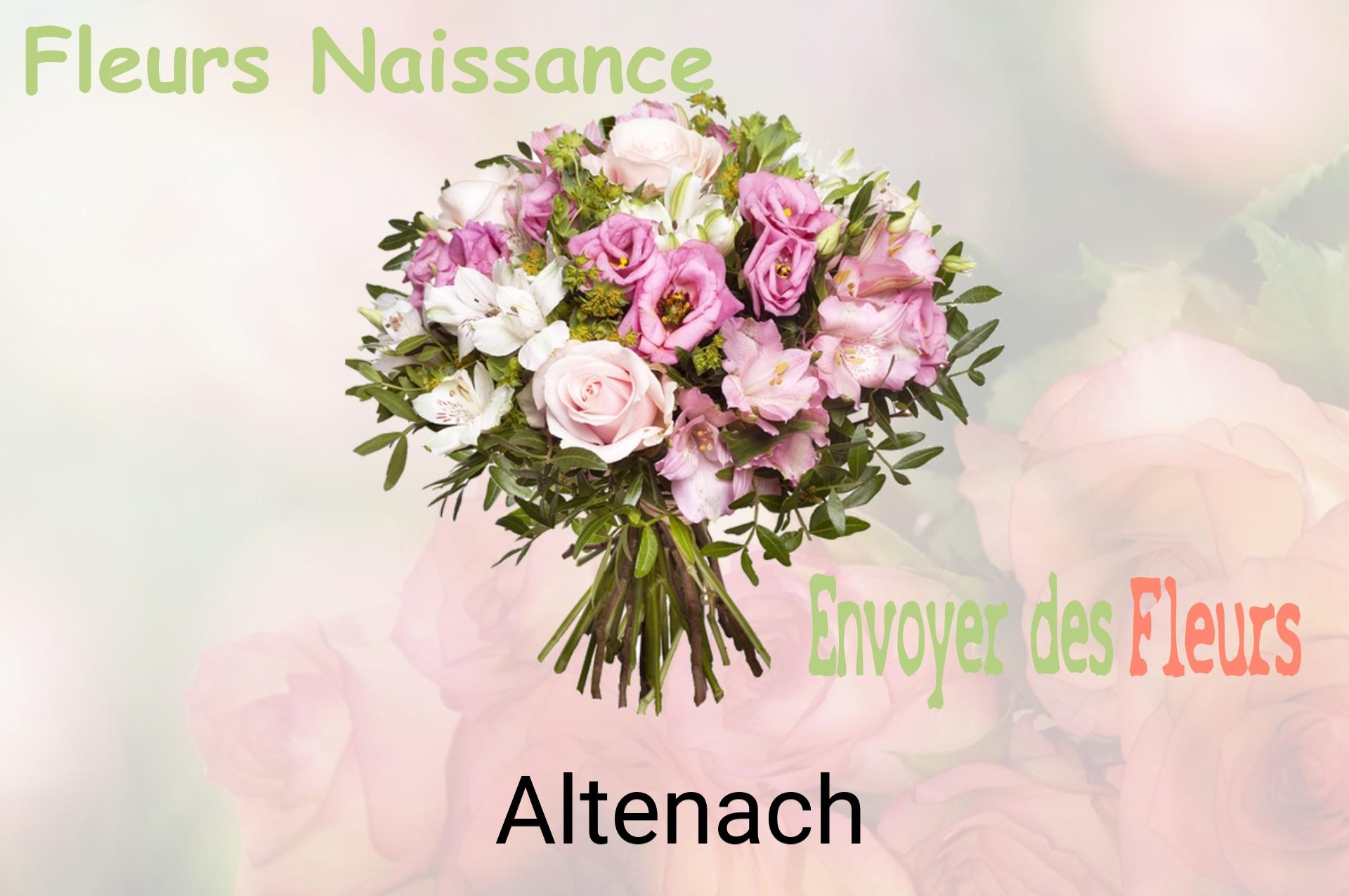 Bouquet de fleurs de naissance livré à Altenach